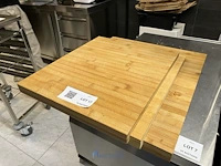 3 houten snijplanken