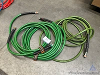 3 hydraulische enkelwerkende slangen holmatro, 8 bar
