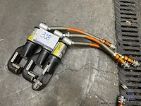 3 hydraulische pedaalscharen holmatro