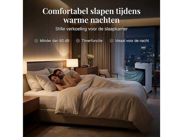 3-in-1 aircooler – koelen, bevochtigen en lucht zuiveren in één apparaat 3 stuks - afbeelding 2 van  2