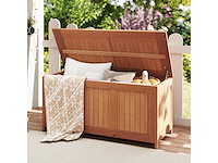 3-in-1 buitentuinkist van massief hout - afbeelding 6 van  6