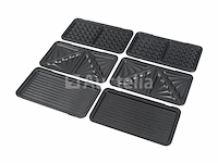 3-in-1 elektrische broodrooster met 1500w verwisselbare platen - afbeelding 2 van  2