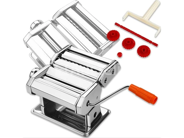 3-in-1 handmatige pastamachine kraft&dele - afbeelding 3 van  4