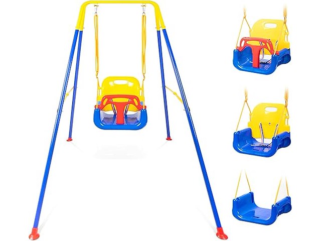 3-in-1 kinderschommelset - afbeelding 1 van  4