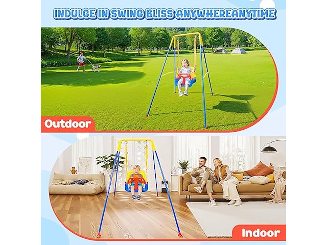 3-in-1 kinderschommelset - afbeelding 4 van  4