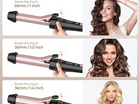 3-in-1 krultang voor kort en lang haar - afbeelding 2 van  5