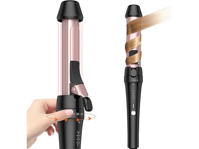 3-in-1 krultang voor kort en lang haar - afbeelding 1 van  5