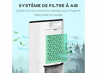 3-in-1 luchtbevochtiger ventilator luchtkoeler op wielen - afbeelding 4 van  6