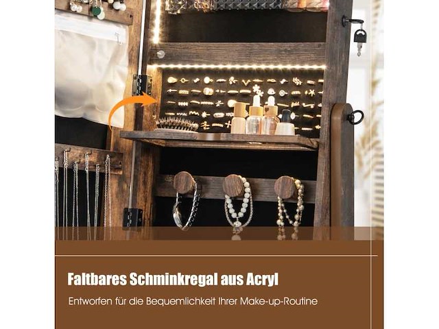 3-in-1 multifunctionele sieradenkast - afbeelding 4 van  6
