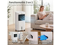 3-in-1 oscillatie mobiele verdampingsdraagbare luchtkoeler - afbeelding 4 van  5