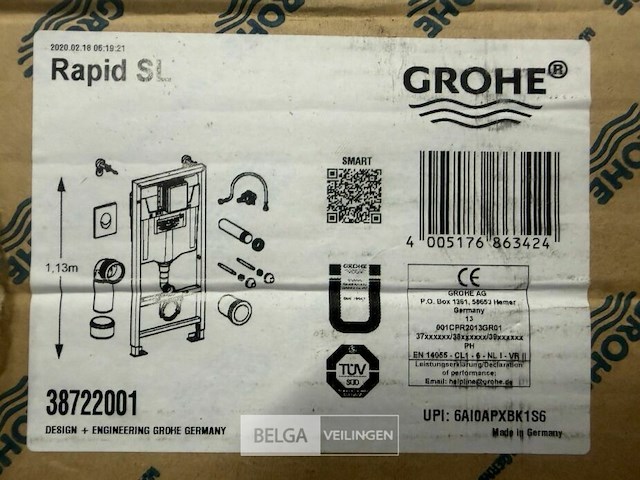 3 in 1 set wc grohe - afbeelding 1 van  1