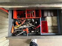 3 industriële gereedschapswagens op wielen, waaronder 2× facom - afbeelding 10 van  20