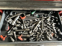 3 industriële gereedschapswagens op wielen, waaronder 2× facom - afbeelding 3 van  14