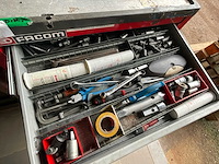 3 industriële gereedschapswagens op wielen, waaronder 2× facom - afbeelding 13 van  14