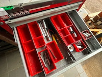 3 industriële gereedschapswagens op wielen, waaronder 2× facom - afbeelding 14 van  14
