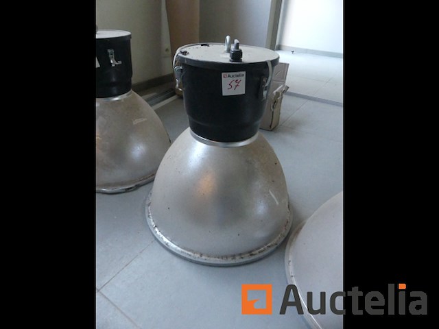 3 industriële lamps idealux dundi - afbeelding 2 van  7