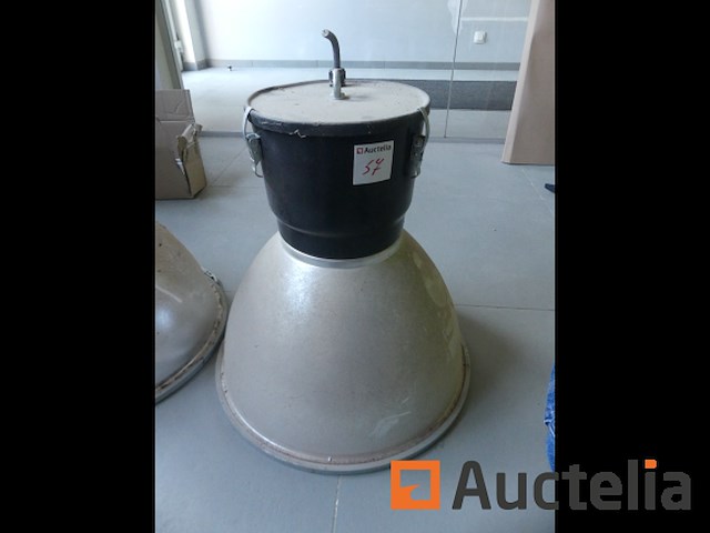 3 industriële lamps idealux dundi - afbeelding 4 van  7