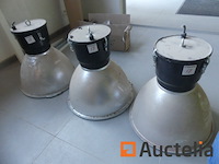 3 industriële lamps idealux dundi - afbeelding 6 van  7