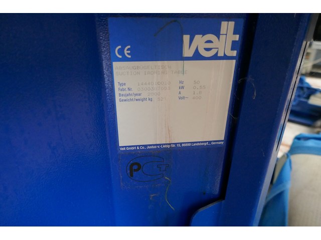 3 industriele strijktafels veit - afbeelding 5 van  11