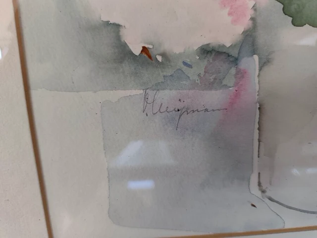 3 ingelijste wandversieringen, 1 reproductie schilderij "de kus" gustav klimt - afbeelding 4 van  11