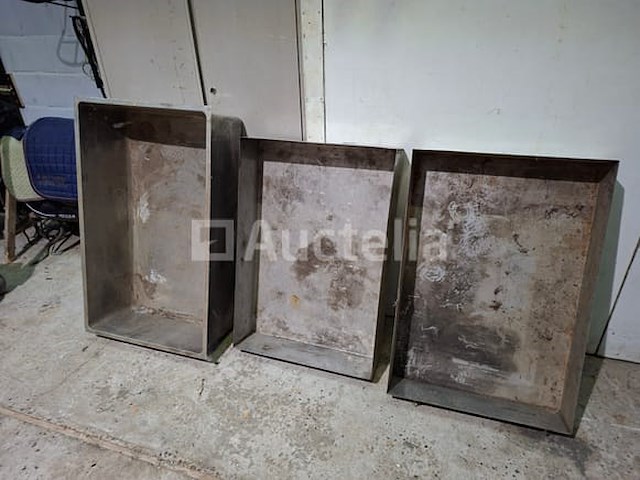 3 inox bakken - afbeelding 1 van  2