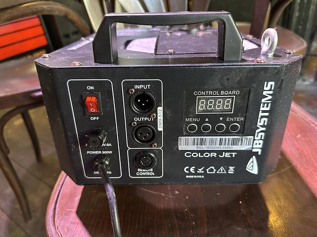 3 jbsystems color jet rookmachines - afbeelding 4 van  4