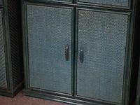 3 kastjes met groen rietlook - afbeelding 4 van  5