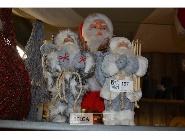 3 kerstmannen - afbeelding 1 van  4