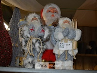 3 kerstmannen - afbeelding 1 van  4