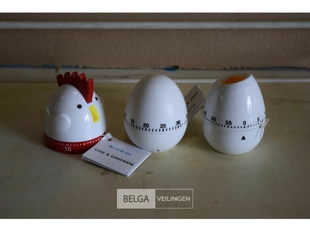 3 keukenwekkers - afbeelding 1 van  1