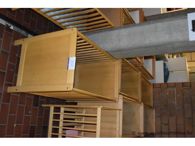 3 kinderbedjes afm 101x55x79cm - afbeelding 1 van  1