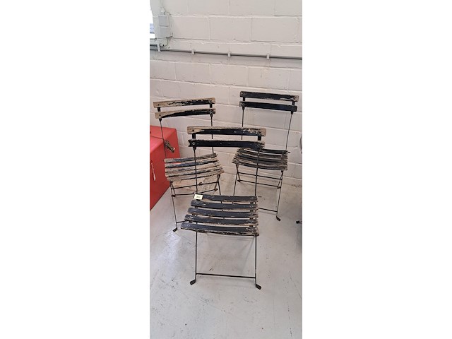 3 klapstoeltjes - afbeelding 1 van  1