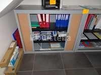 3 kleine kantoorkasten met 2 accordeondeuren - afbeelding 4 van  4