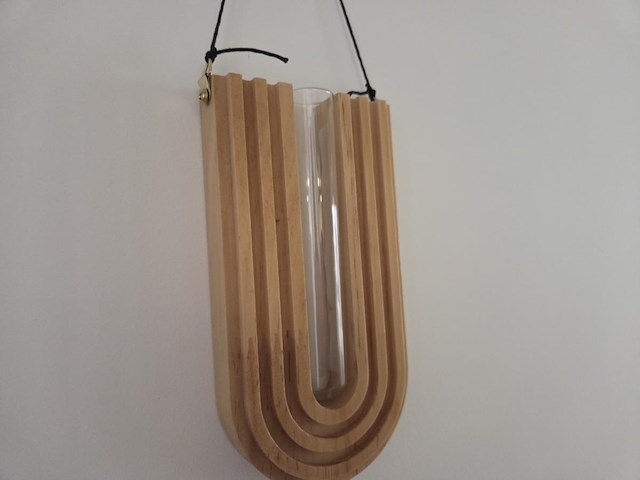 3 kleine wandvaasjes - afbeelding 3 van  4