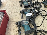 3 klopboorhamers makita