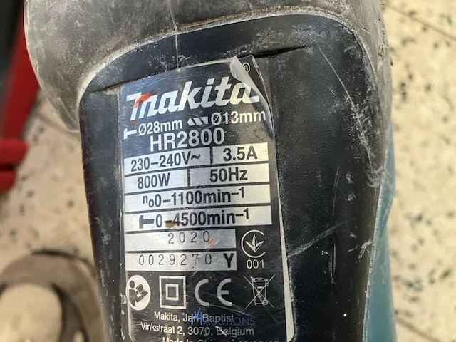 3 klopboorhamers makita - afbeelding 5 van  5