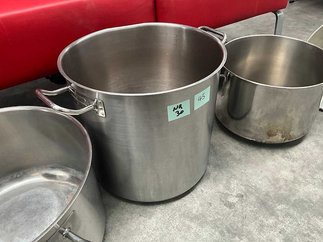 3 kookpotten, groentemolen en diversen - afbeelding 3 van  9