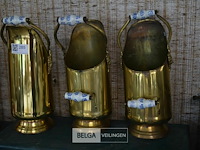 3 koperen kolenpotten - afbeelding 1 van  4