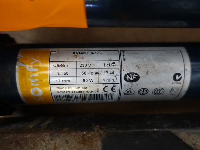 3 korte rolluikmotoren - afbeelding 2 van  2