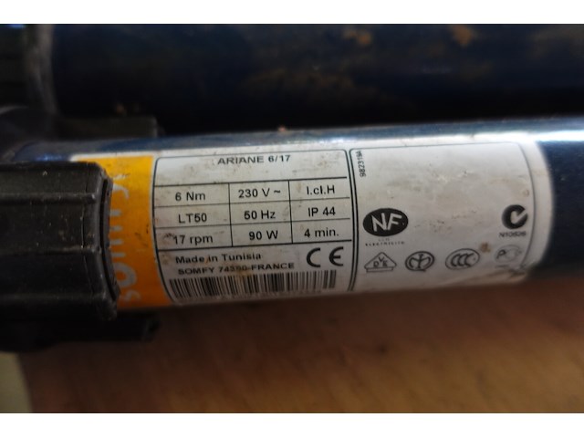 3 korte rolluikmotoren - afbeelding 2 van  2