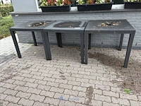 3 kunststof tuintafels - afbeelding 5 van  5