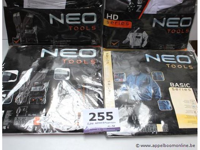 3 lange werkbroeken, 1 korte werkbroek neo tools - afbeelding 1 van  1