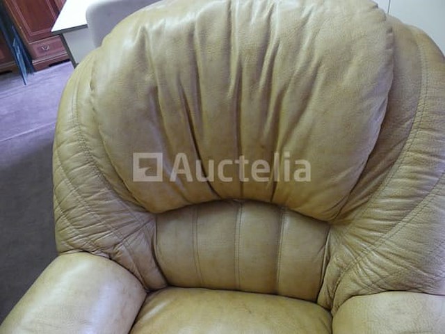 3 leren fauteuils - afbeelding 2 van  11