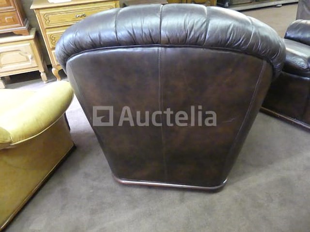 3 leren fauteuils - afbeelding 1 van  11