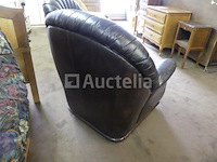 3 leren fauteuils - afbeelding 5 van  11