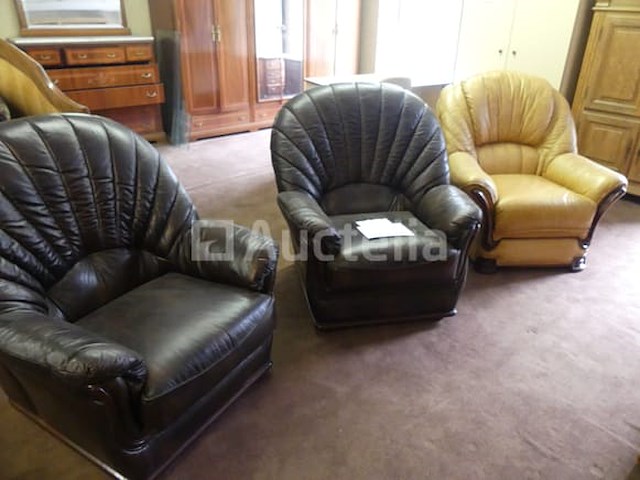 3 leren fauteuils - afbeelding 11 van  11