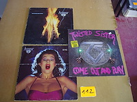3 lp's, accept, twiwted sister - afbeelding 1 van  1