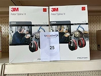 3 m peltor h540a gehoorbescherming (2x)