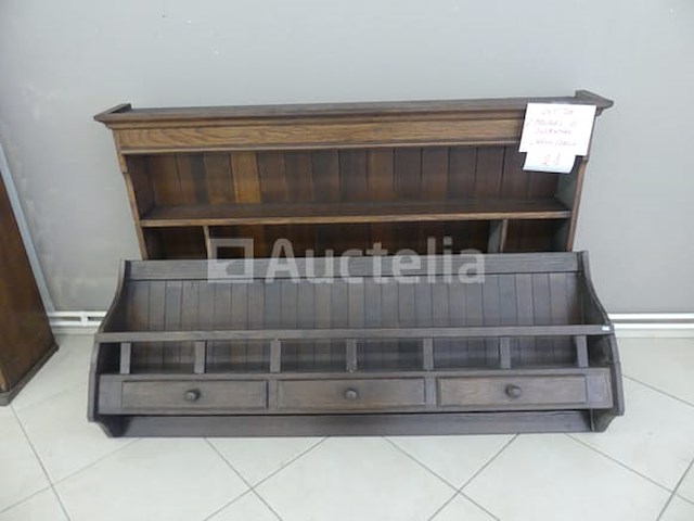 3 massief eikenhout hangconsole - afbeelding 1 van  5