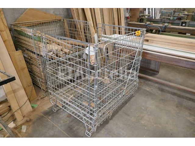 3 metalen gitterboxen met inhoud - afbeelding 4 van  4